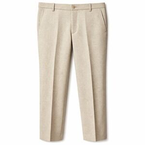 Vtg SANSABELT Jaymar Slacks Pant Sz 34x30 Houndstooth Polyester Double Knit EUC!